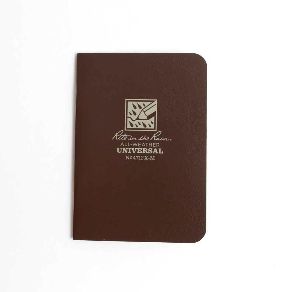 Rite in the Rain, Spiral, Art & School, Mini-stapled, 264074, Brown